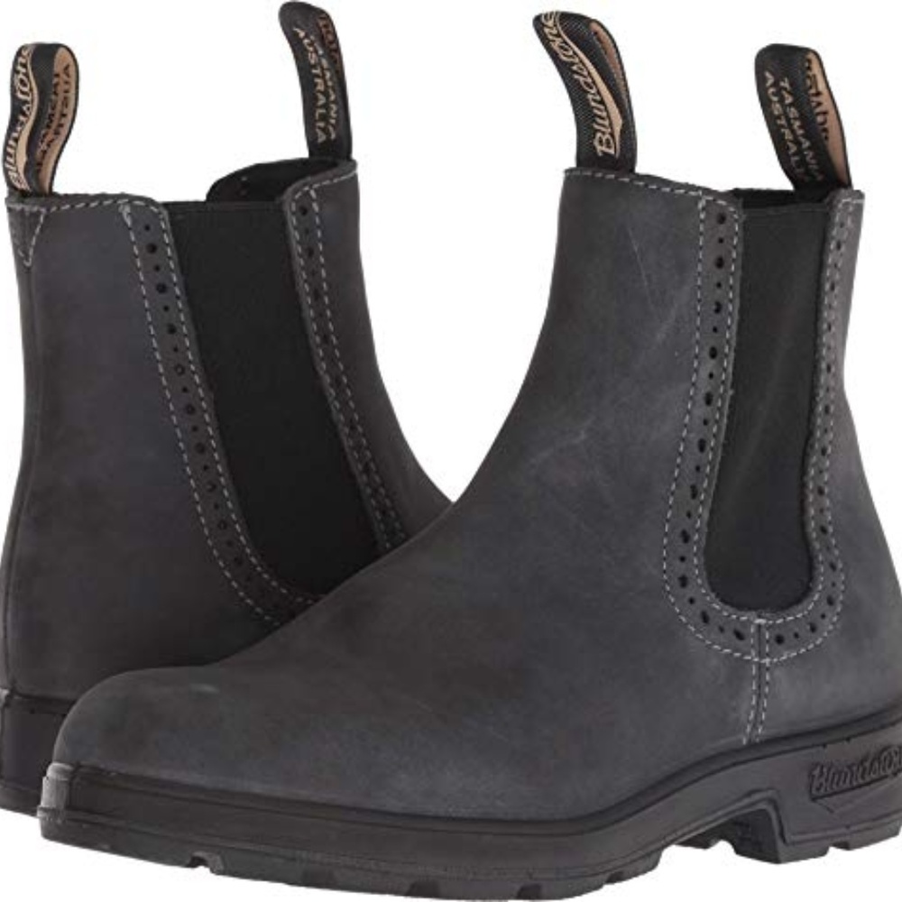 Blundstone Boots Steel Grey/Rustic Brown